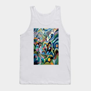 Color Ripples Tank Top